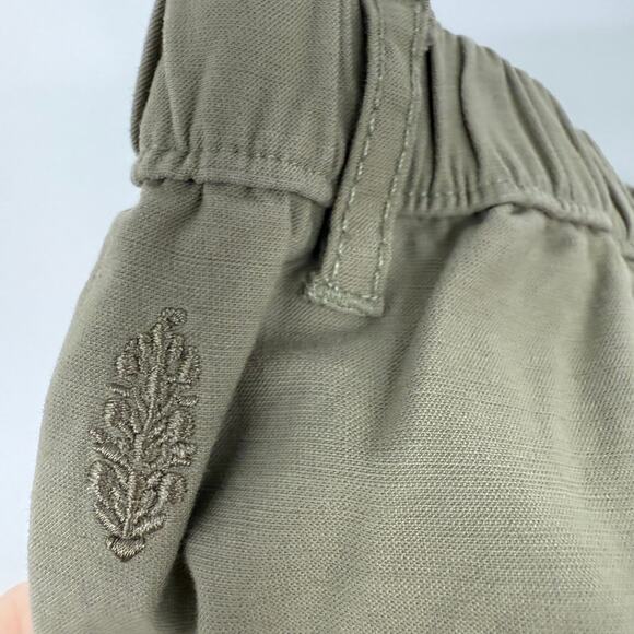 Free People Movement Voyage Pants Women's Size M Beige Cargo Straight Relaxed - Picture 6 of 10